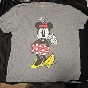 Disney Gray Minnie Mouse XXL shirt